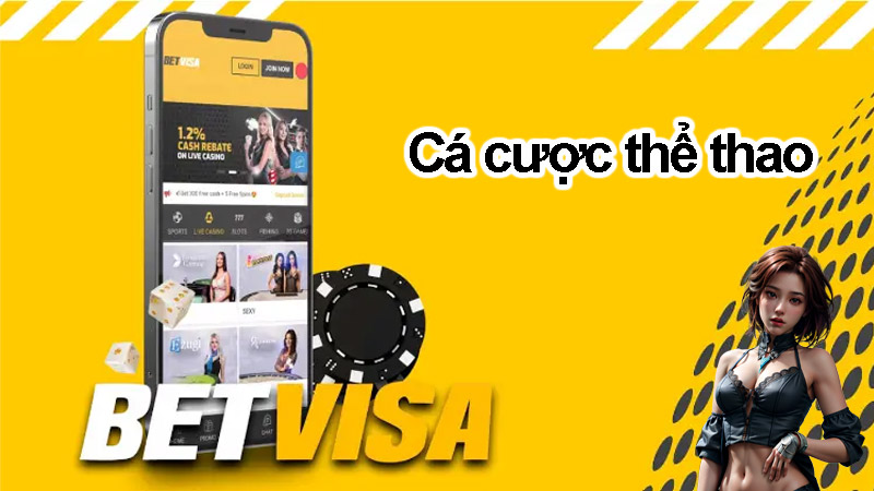 Các trò cá cược thể thao được cung cấp trên BetVisa